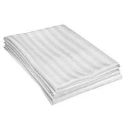 Prześcieradło z adamaszku mikrofaza 140x200 białe