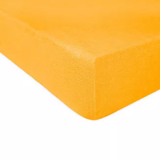 Prześcieradło frotte z gumką 160x200 Darymex żółty