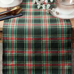 Obrus świąteczny AURORA 40x140 Eurofirany czerwony