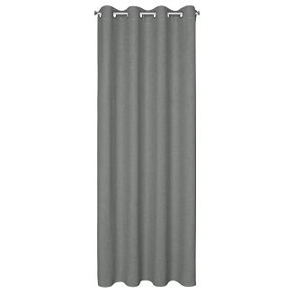 Zasłona gotowa na przelotkach LIDIA 140x250 Eurofirany szary