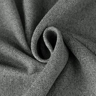 Zasłona gotowa na przelotkach LIDIA 140x250 Eurofirany szary