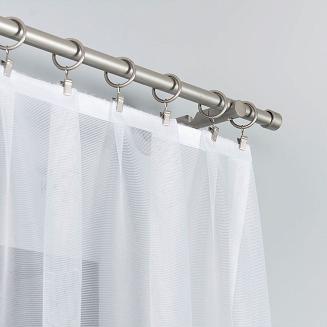 Firanka żakardowa gotowa na żabki DANIELA 300x170 biała