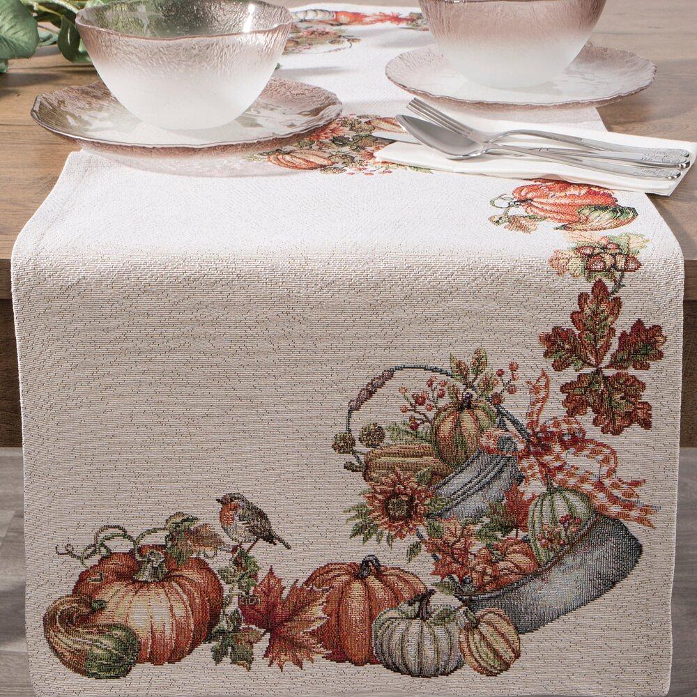 Obrus dekoracyjny 40x100 Eurofirany naturalny