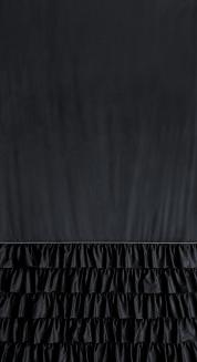 Zasłona gotowa na przelotkach CARLI 140x250 Eurofirany czarny