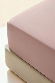 Prześcieradło polarowe z gumką MIŚ Fluffy 90x200 mikrofibra różowe