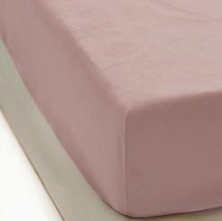 Prześcieradło polarowe z gumką MIŚ Fluffy 90x200 mikrofibra różowe