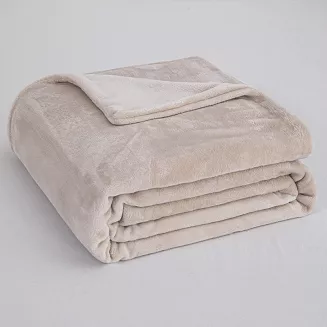 Pościel z mikrofibry MIŚ Cozy 200x220 beżowa
