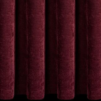 Zasłona gotowa na przelotkach VANI 140x250 Eurofirany bordowy
