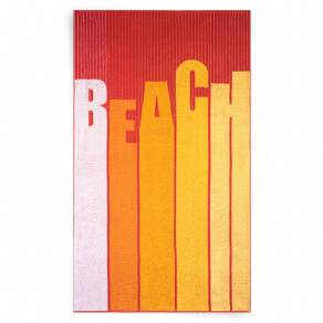 Ręcznik plażowy BEACH 100x160 Zwoltex czerwony
