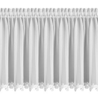 Firana gotowa na taśmie LILI 150x60 Eurofirany biały