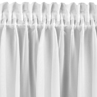 Firana gotowa na taśmie LILI 150x60 Eurofirany biały