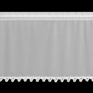 Firana gotowa na taśmie LILI 150x60 Eurofirany biały