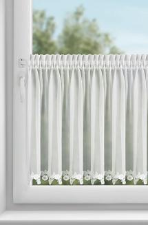 Firana gotowa na taśmie LILI 150x60 Eurofirany biały