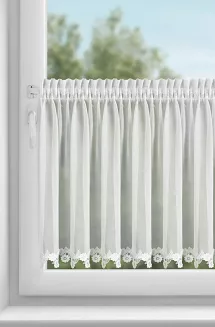 Firana gotowa na taśmie LILI 150x60 Eurofirany biały
