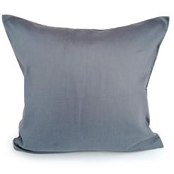 Poszewka satyna bawełniana 40x40 grafitowa