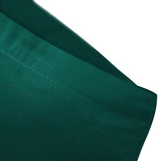 Poszewka bawełniana SIMPLY 70x80 butelkowa zieleń
