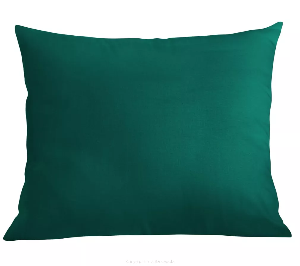 Poszewka bawełniana SIMPLY 70x80 butelkowa zieleń