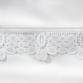 Pościel bawełniana LANA5 160x200 Eurofirany koronka biała