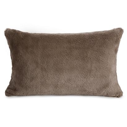 Poszewka dekoracyjna NINA 30x50 Eurofirany beżowa futrzana i puszysta