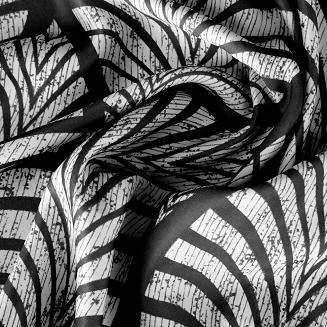 Zasłona gotowa na przelotkach ELOISA 140x250 Eurofirany stalowy