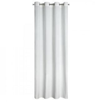 Zasłona gotowa na przelotkach MELANIE 140x260 Eurofirany biały