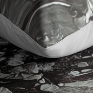 Pościel satynowa AMAYA 160x200 Eva Minge Eurofirany jasnobrązowy