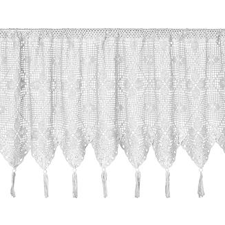 Firana gotowa na taśmie MARTHA 150x60 Eurofirany biały