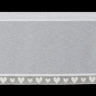 Firana gotowa na taśmie GAJA 150x60 Eurofirany kremowy