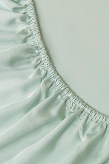 Prześcieradło bambusowe z gumką 200x200 szałwiowe