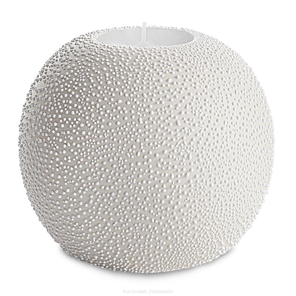 Świecznik dekoracyjny RISO Eurofirany kremowy