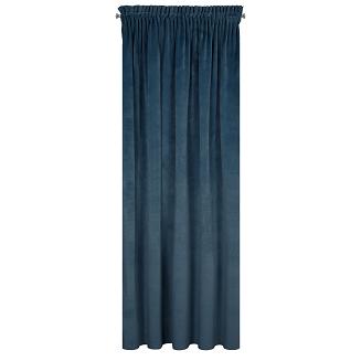 Zasłona gotowa na taśmie VILLA 140x270 Eurofirany granatowy