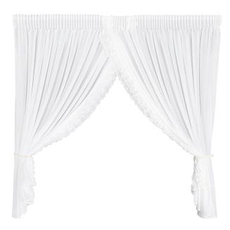 Firana gotowa na taśmie LUISA 400x160 Eurofirany biały