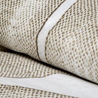 Pościel satynowa SPRING102 220x200 Eurofirany ciemnobeżowy