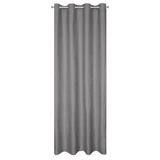 Zasłona gotowa na przelotkach ADA 140x250 Eurofirany szary