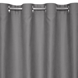 Zasłona gotowa na przelotkach ADA 140x250 Eurofirany szary