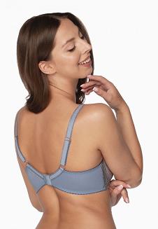 Biustonosz GAIA Full Cup Azzurra 1168 usztywniany niebieski