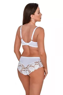 Biustonosz GAIA Semi-Soft Keto 1134 półusztywniany biały