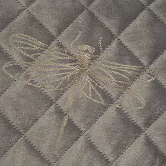 Narzuta dekoracyjna LORI 170x210 srebrny