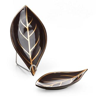 Patera dekoracyjna ALISMA2 Eurofirany brązowy