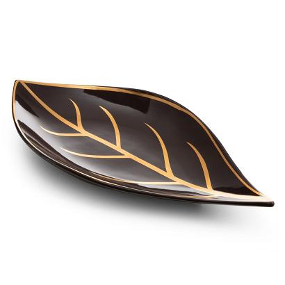 Patera dekoracyjna ALISMA2 41x20 Eurofirany brązowa