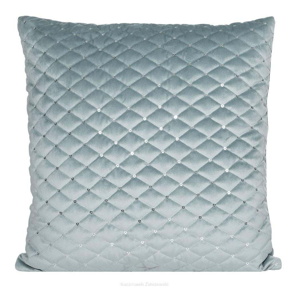 Poszewka dekoracyjna EMINA 45x45 Eurofirany niebieski