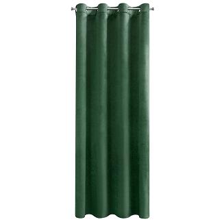 Zasłona gotowa na przelotkach ROSA 140x250 Design91 zielony
