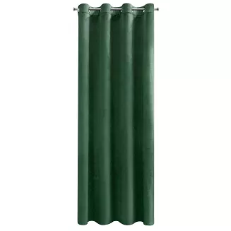 Zasłona gotowa na przelotkach ROSA 140x250 Design91 zielony