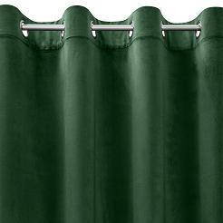 Zasłona gotowa na przelotkach ROSA 140x250 Design91 zielony