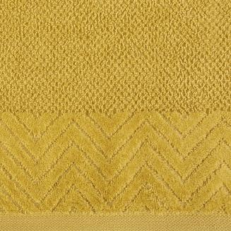 Ręcznik bawełniany LOREN 30x50 Eurofirany musztardowy