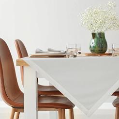 Obrus dekoracyjny MELINDA 85x85 Eurofirany biały