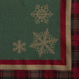 Obrus dekoracyjny CHO 140x200 Eurofirany zielony