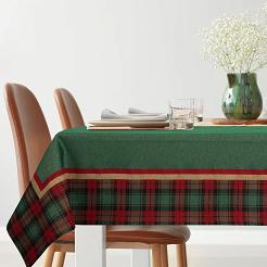 Obrus dekoracyjny CHO 140x200 Eurofirany zielony