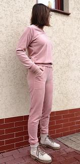 Dres damski LUNA kod 306 pudrowy beż