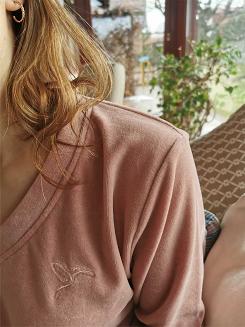 Dres damski LUNA kod 306 pudrowy beż